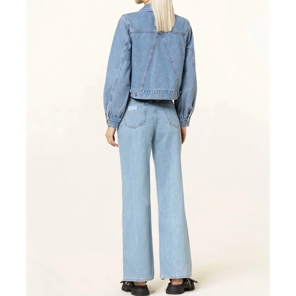 GANNI Straight jeans MAGNY NEW - Picture 3 of 11